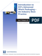 Long Intl Intro To CII Adv Work Packaging-An Industry Best Practice
