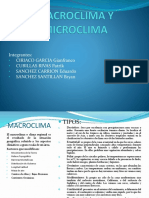 Macroclima y Microclima