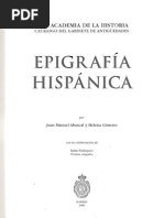 Epigrafía Hispánica | PDF
