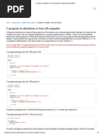 C Program To Shutdown or Turn Off Computer - Programming Simplified