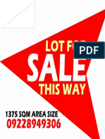 LOT FOR: 1375 SQM Area SI ZE