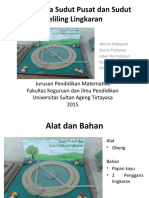 Alat Peraga Sudut Pusat Dan Sudut Keliling Li