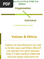 Values Ethics