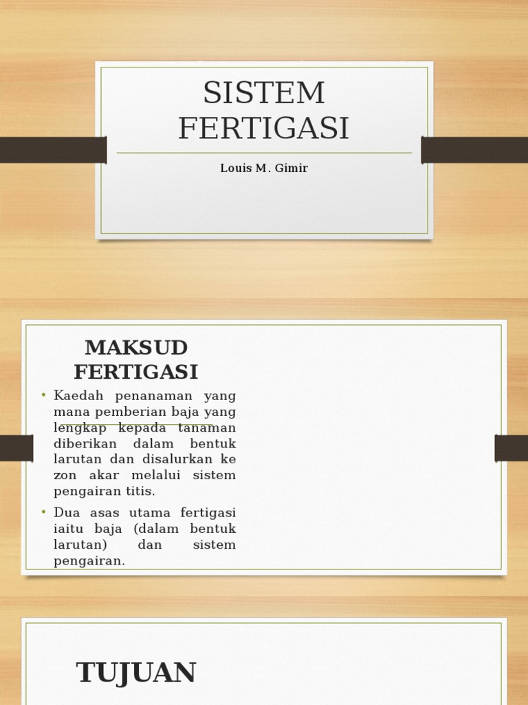 Maksud sistem fertigasi