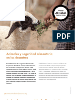 Animales y Seguridad Alimentaria en Los Desastres