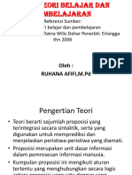 Pertemuan 5 Teori-Teori Belajar