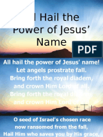 All Hail The Power of Jesus' Name