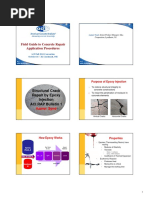 Field Guide To Concrete Repair Application Procedures: Structural Crack Repair by Epoxy Injection ACI RAP Bulletin 1