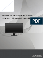 Monitor AOC G2460PF Portuguese - G2460PF