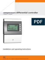 Temperature Differential Controller: 5 Inputs, 2 Outputs