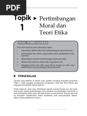 Oumm3203 Etika Professional Pdf