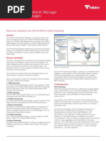 Tellabs 8000 Network Manager Provisioning Packages: Reduce Your Operational Costs With The Efficient Network Provisioning