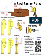Homemade Bowl Sander Plans PDF