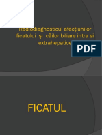 Radiodiagnosticul Afectiunilor Ficatului Si Cailor Biliare Extrahepatice