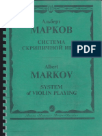 Alber Markov System of Violin Playing PDF