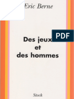 Des Jeux Et Des Hommes