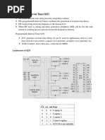 Programmable Interval Timer 8253: Architecture of 8253