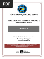 Meio Ambiente, Desenvolvimento e Sustentabilidade