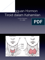 Gangguan Hormon Tiroid Dalam Kehamilan
