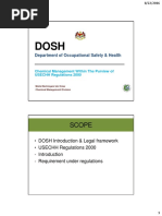 Dosh - Chemical Management