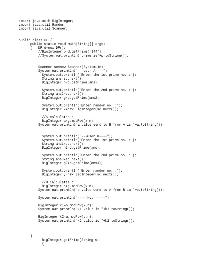 Java BigInteger Prime Calculation | PDF | Computers | Teaching Methods ...