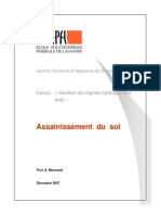 Assainissement Du Sol BB PDF