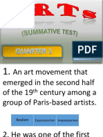 Summative Test q1 Arts g10 No Time