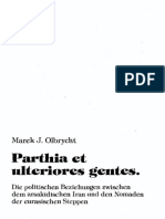 Parthia Et Ulteriores Gentes (M.J. Olbrycht) 1998