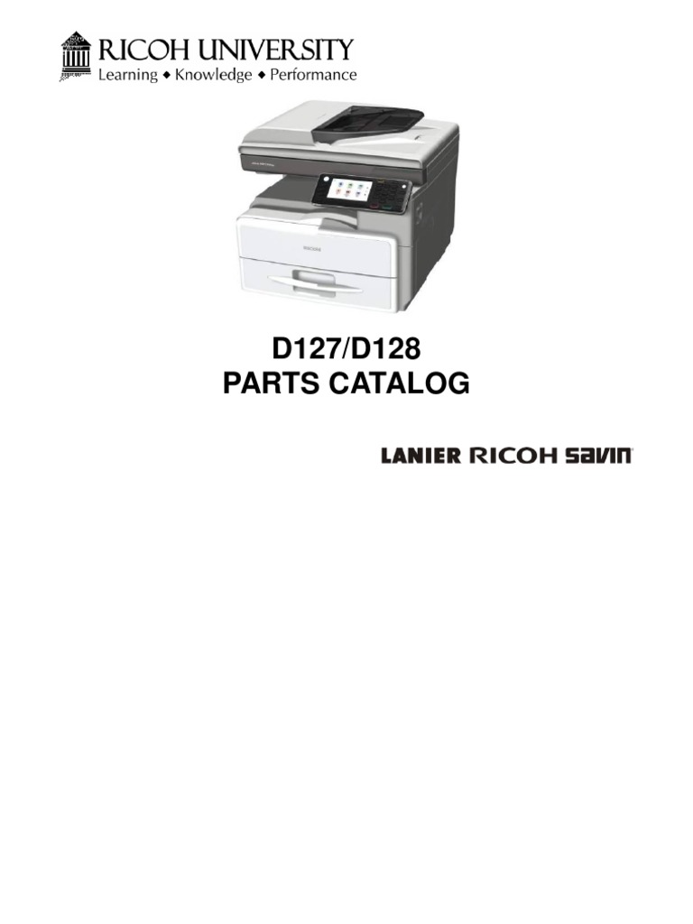 Ricoh mp301 | PDF | Clutch | Mechanical Engineering