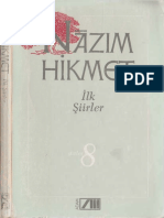 Nazım Hikmet 08 İlk Şiirleri Adam Yayınları (Kopya) PDF