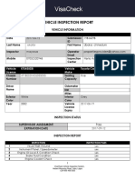 Visacheck: Vehicle Inspection Report