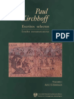 Kirchhoff Paul - Estudios Mesoamericanistas - Vol I