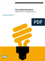 100 Critical Human Capital Questions: How Well Do You Really Know Your Organization?