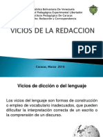 Vicios de La Redaccion Presentacion