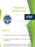 Objetivos y Justificacic3b3n