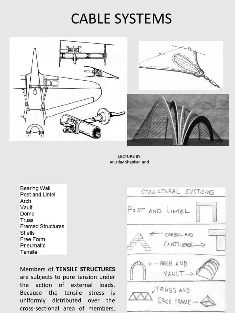 cable structures.pdf Stress (Mechanics) Concrete