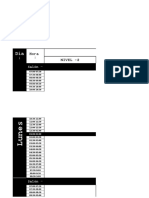 Horario Escoces Dav