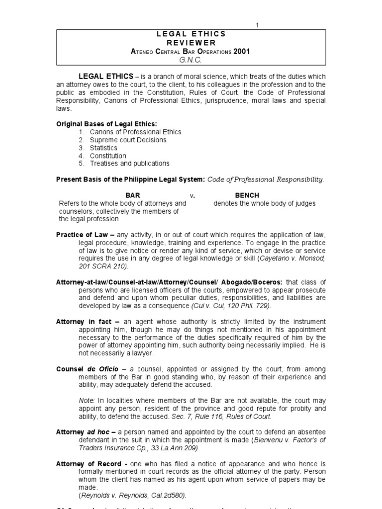 Legal Ethics in the Philippine Legal System A Comprehensive Overview