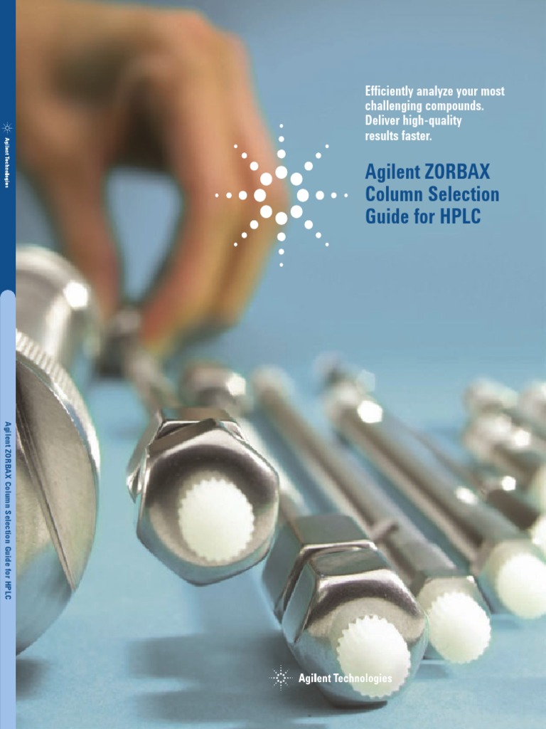 Zorbax Guide PDF | PDF | Liquid Chromatography–Mass Spectrometry | High ...