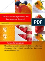 Dasar Pengambilan Sampel