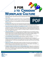 10 Tips For Adapting To Canadian Workplace Culture
