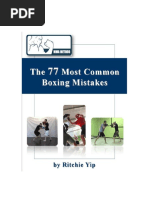 The 77 Most Common Boxing Mistakes