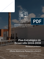 Documento Plan Estratégico de Desarrollo UD 29072017