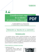 Consideraciones Especiales de Accidentes en Ancianos, Nin Âos y Embarazadas