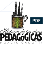 Historia de las ideas (Moacir Gadotti)