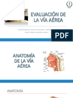 Evaluación de La Vía Aérea