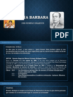 Analisis Literario de la obra Doña Barbara