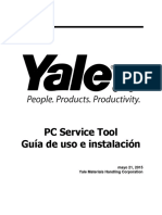 Yale PC Service Tool V4.84 Guía de Instalación y Uso