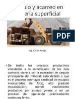 Carguío y Acarreo en Minería Superficial