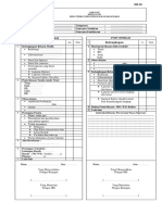 Check List BAP Serah Terima Pasien Operasi